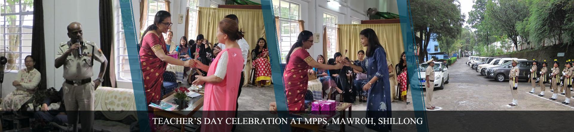 Teachers Day Celebration at MPPS, PTS, Mawroh